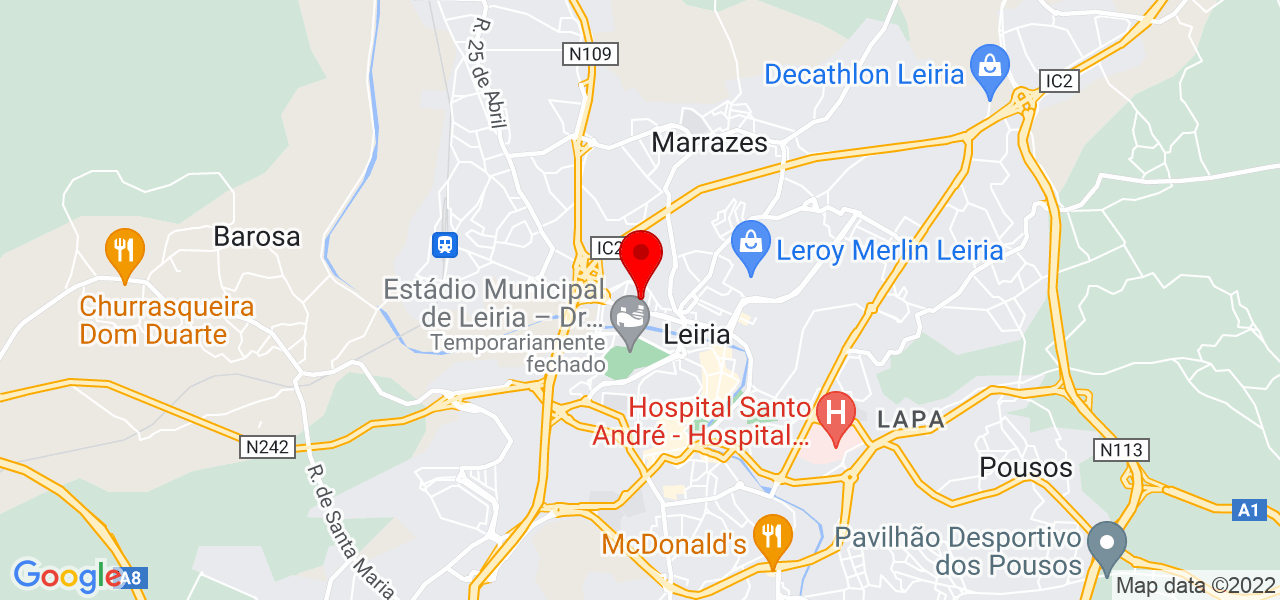 Marcelo Rocha - Leiria - Leiria - Mapa