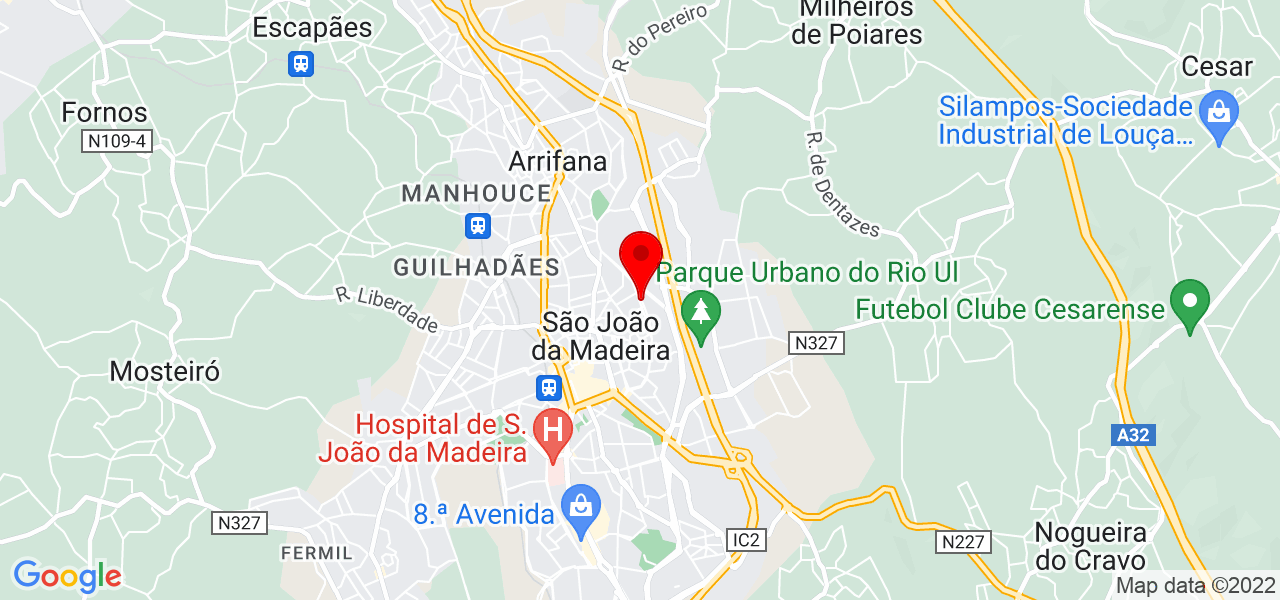 SapienteAI - Aveiro - São João da Madeira - Karte