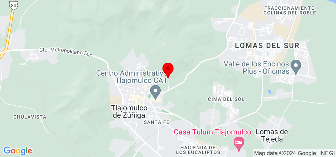 Tapicer&iacute;a pro - Jalisco - Tlajomulco de Zúñiga - Mapa