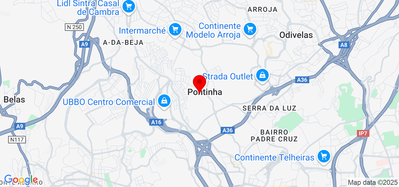 CHAPARREX - Lisboa - Odivelas - Mapa