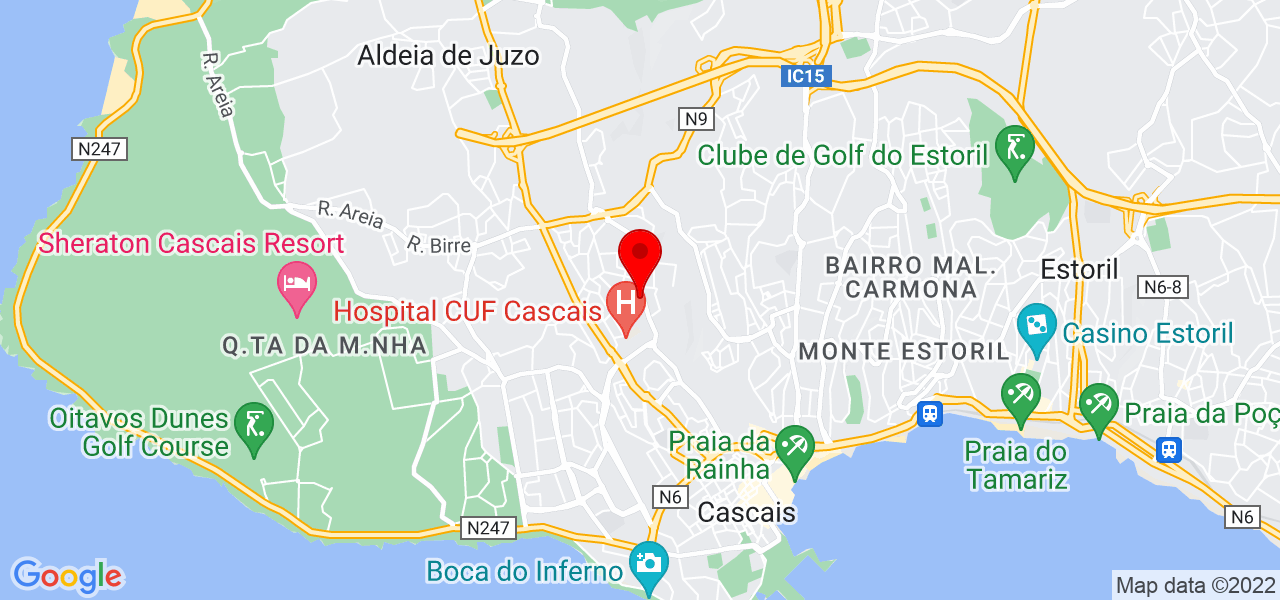 Juarez - Lisboa - Cascais - Mapa