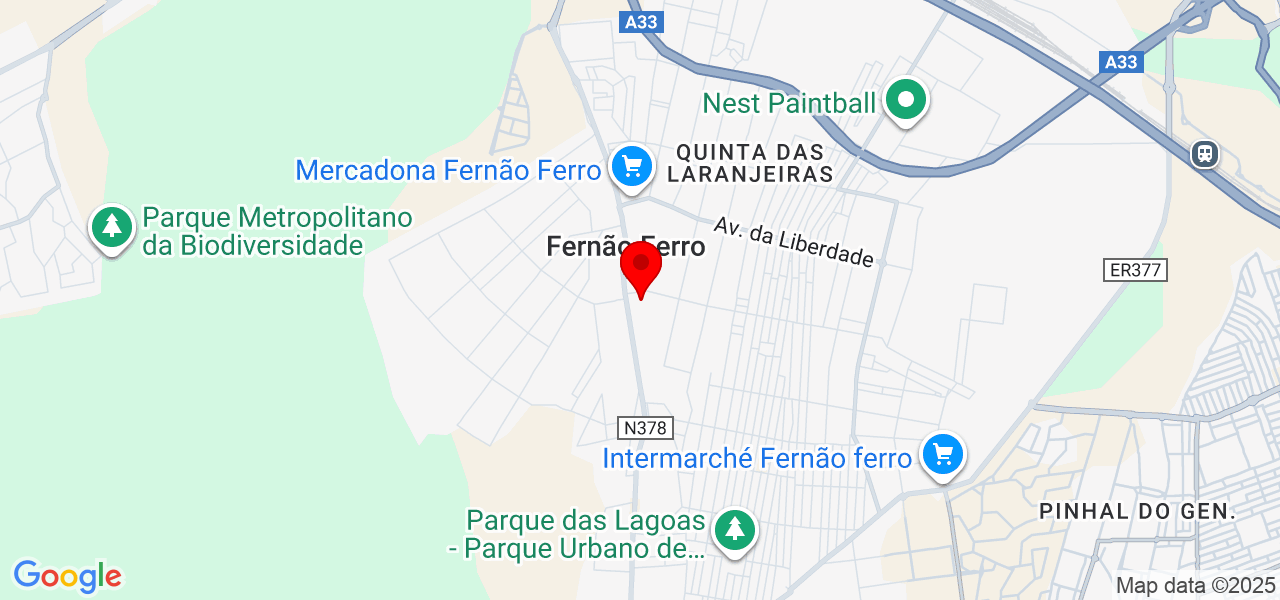 Kelly Silva - Setúbal - Seixal - Karte