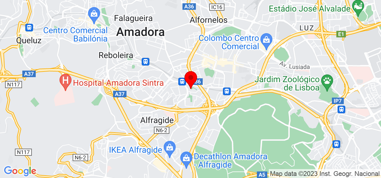 Medida Alternativa Lda - Lisboa - Amadora - Mapa