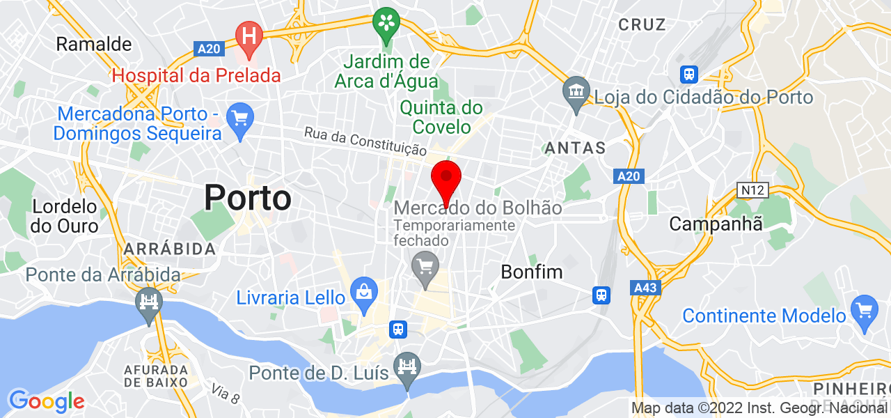Natalia - Porto - Porto - Karte