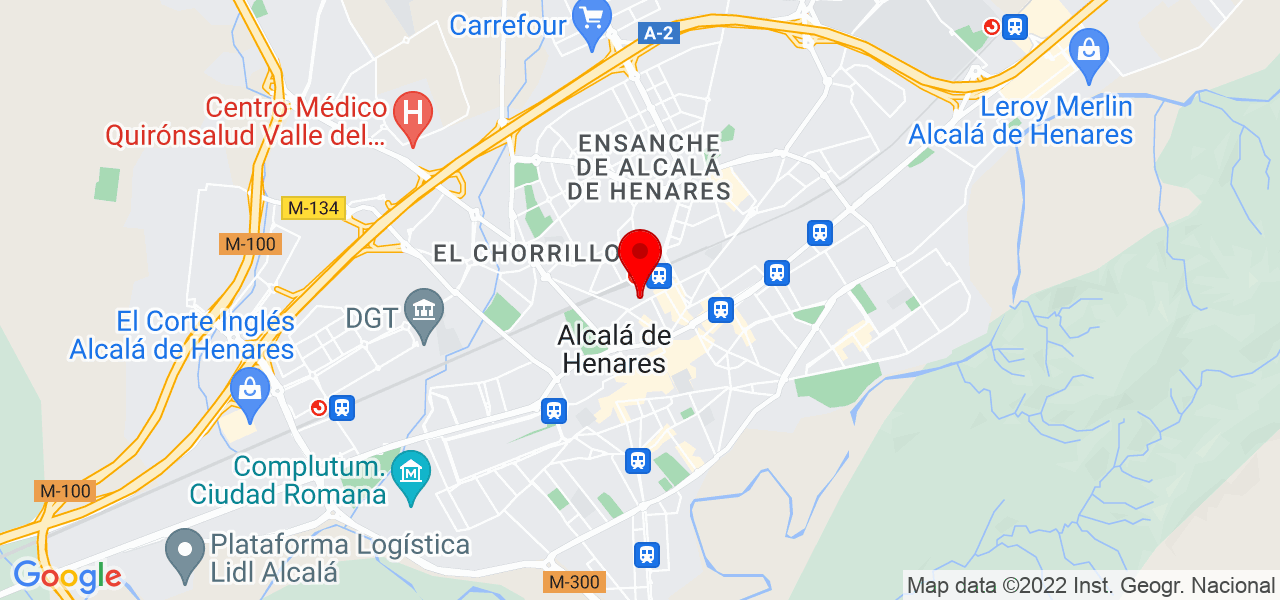 LEONEL - Comunidad de Madrid - Alcalá de Henares - Mapa