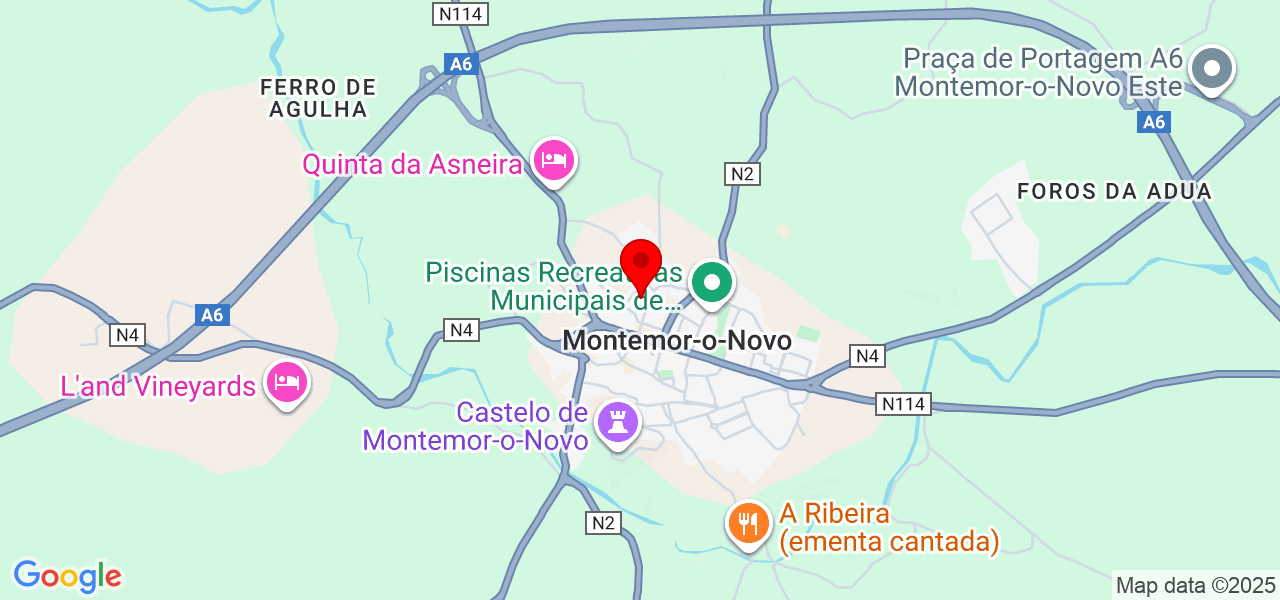 Jessica Strimbei - Évora - Montemor-o-Novo - Mapa