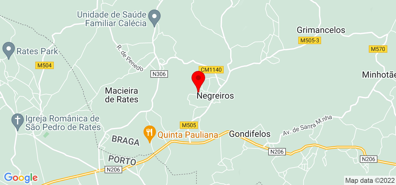 Maria - Braga - Barcelos - Mapa