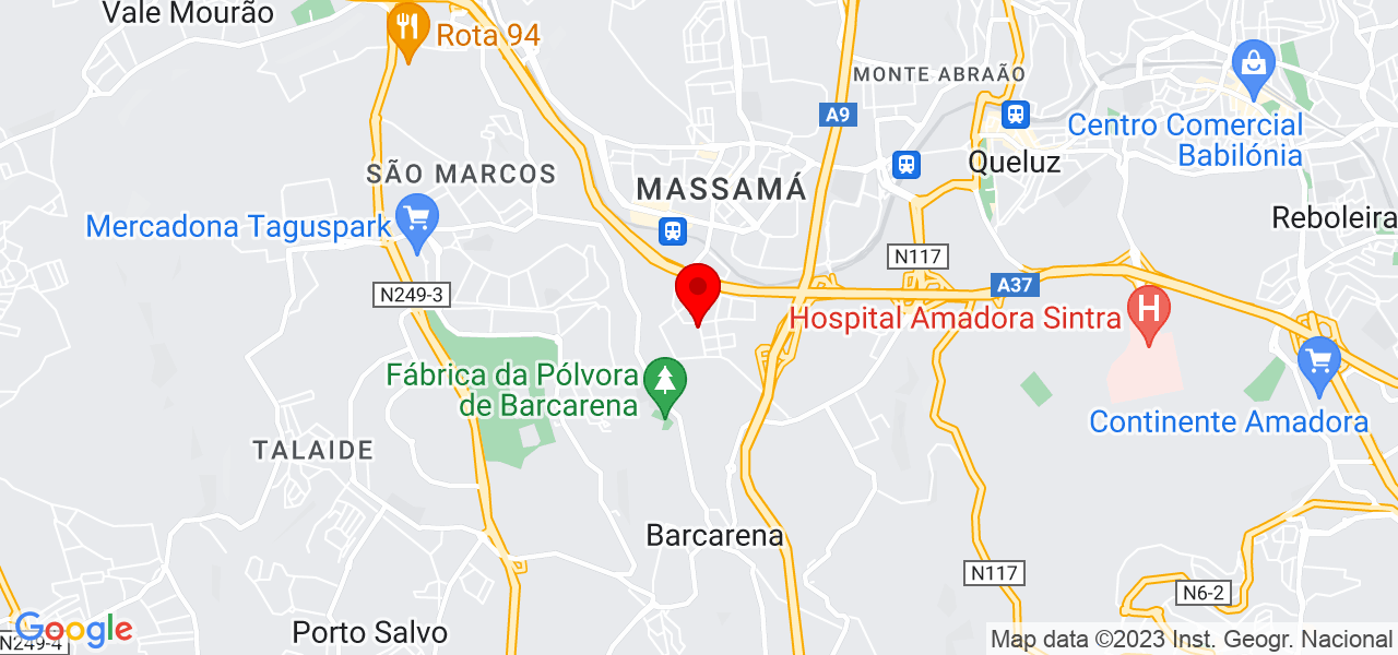 Margarida Gon&ccedil;alves - Lisboa - Oeiras - Mapa