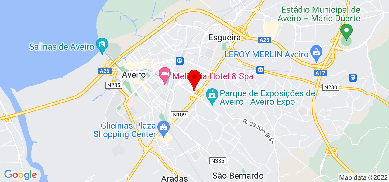 Exxa Design Studio - Aveiro - Aveiro - Mapa