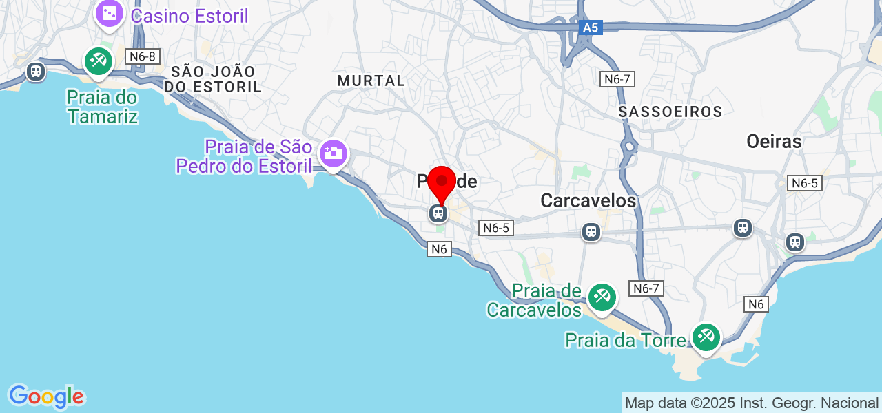 Thanya - Lisboa - Cascais - Mapa