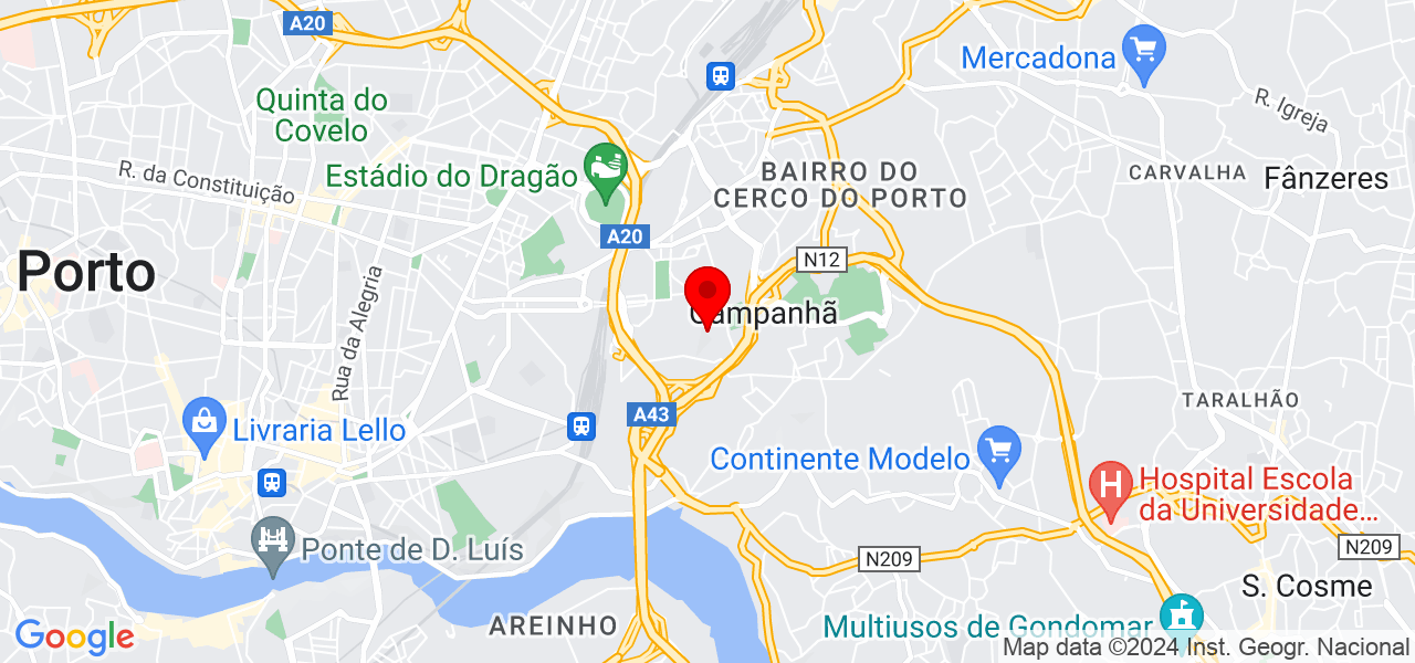 José Morais - Porto - Porto - Karte