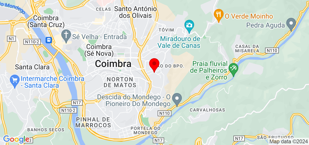 Harmonia indispens&aacute;vel lda - Coimbra - Coimbra - Mapa