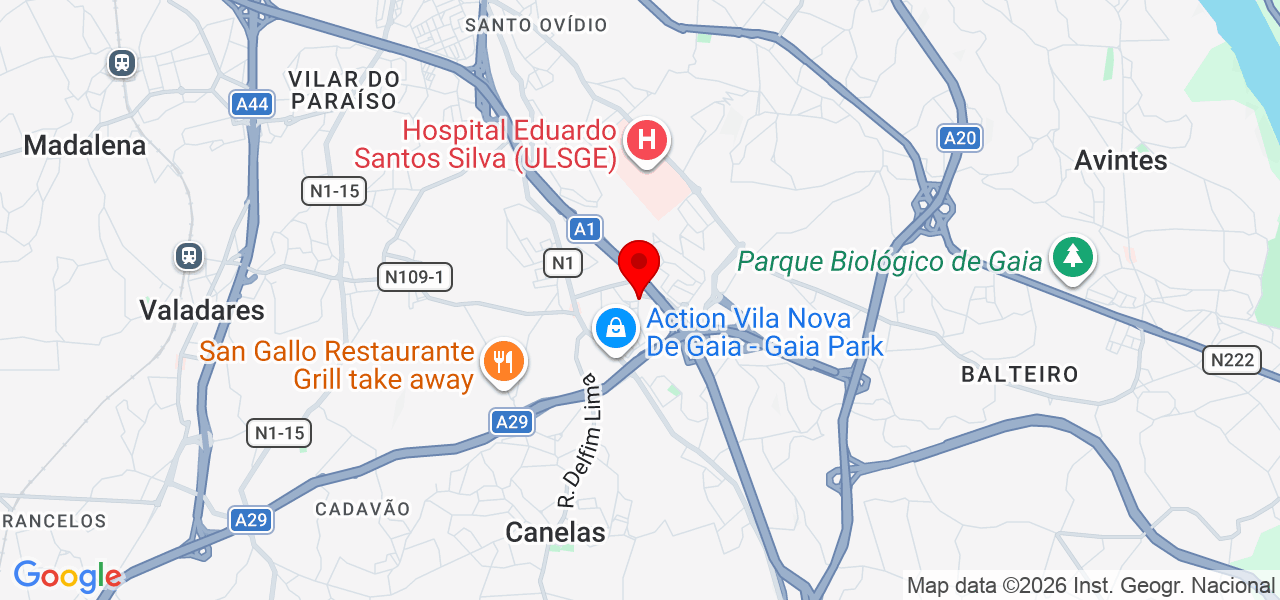 Joel santos Portugaclimatizacao &amp; Servi&ccedil;os - Porto - Vila Nova de Gaia - Mapa