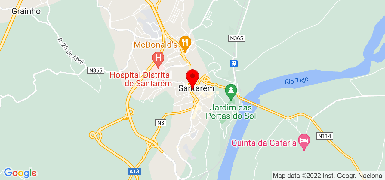 Fernando Araujo - Santarém - Salvaterra de Magos - Mapa