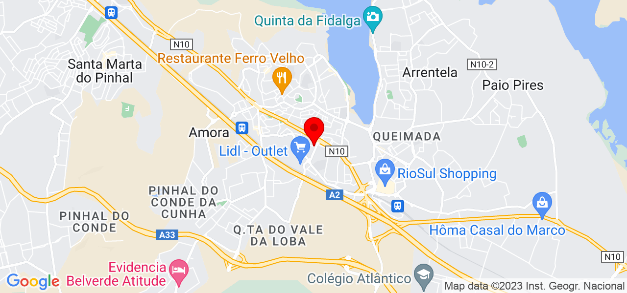 Daniel Gorgueira Gonçales - Setúbal - Seixal - Mapa