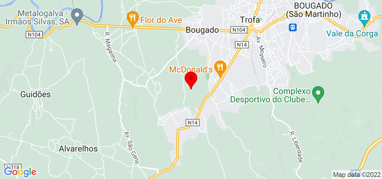 Marta Lima - Porto - Trofa - Mapa