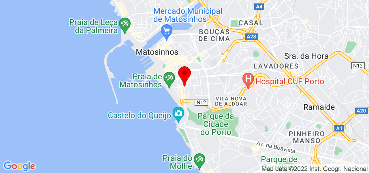 Filipe Fernandes (Stevie) - Porto - Matosinhos - Mapa