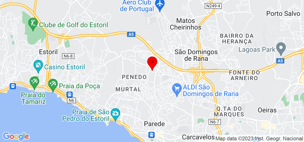 Carla Alvarenga - Lisboa - Cascais - Mapa