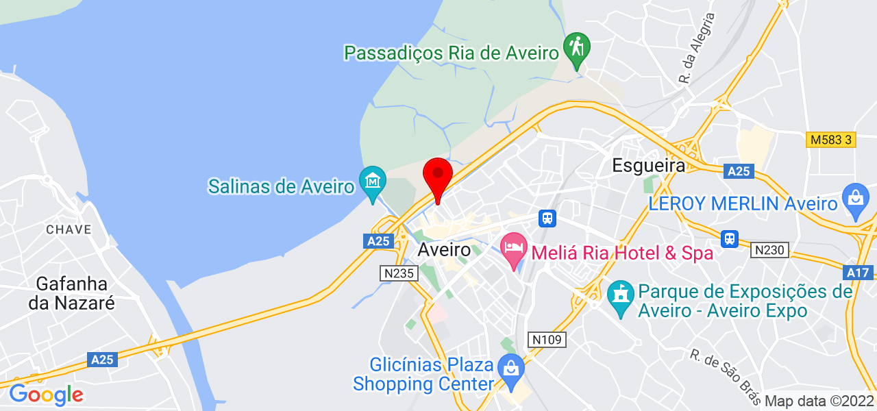 Orlando Brand&atilde;o - Aveiro - Aveiro - Mapa