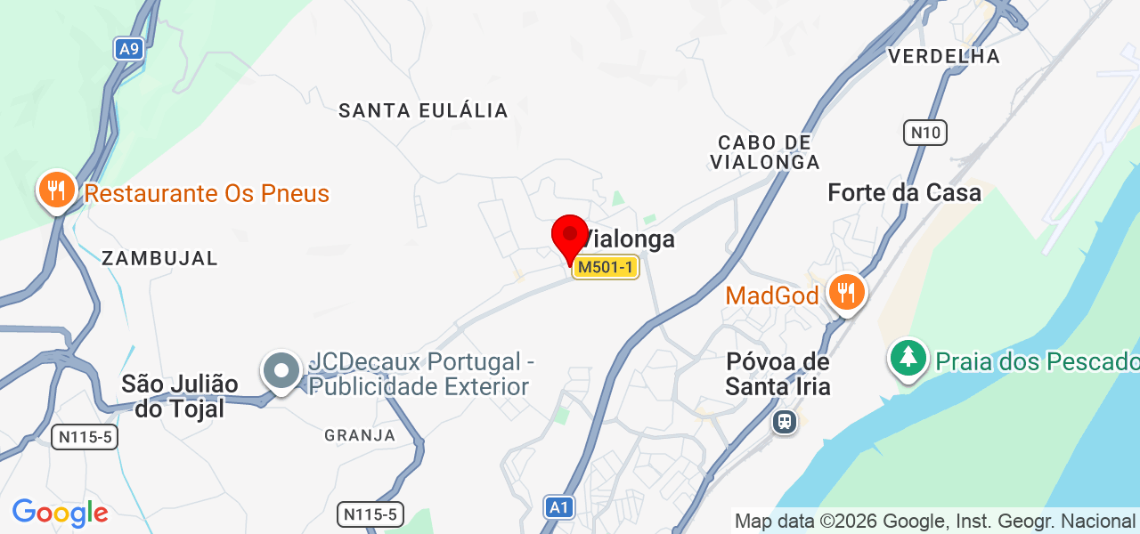 Rodrigo Matos - Lisboa - Vila Franca de Xira - Karte
