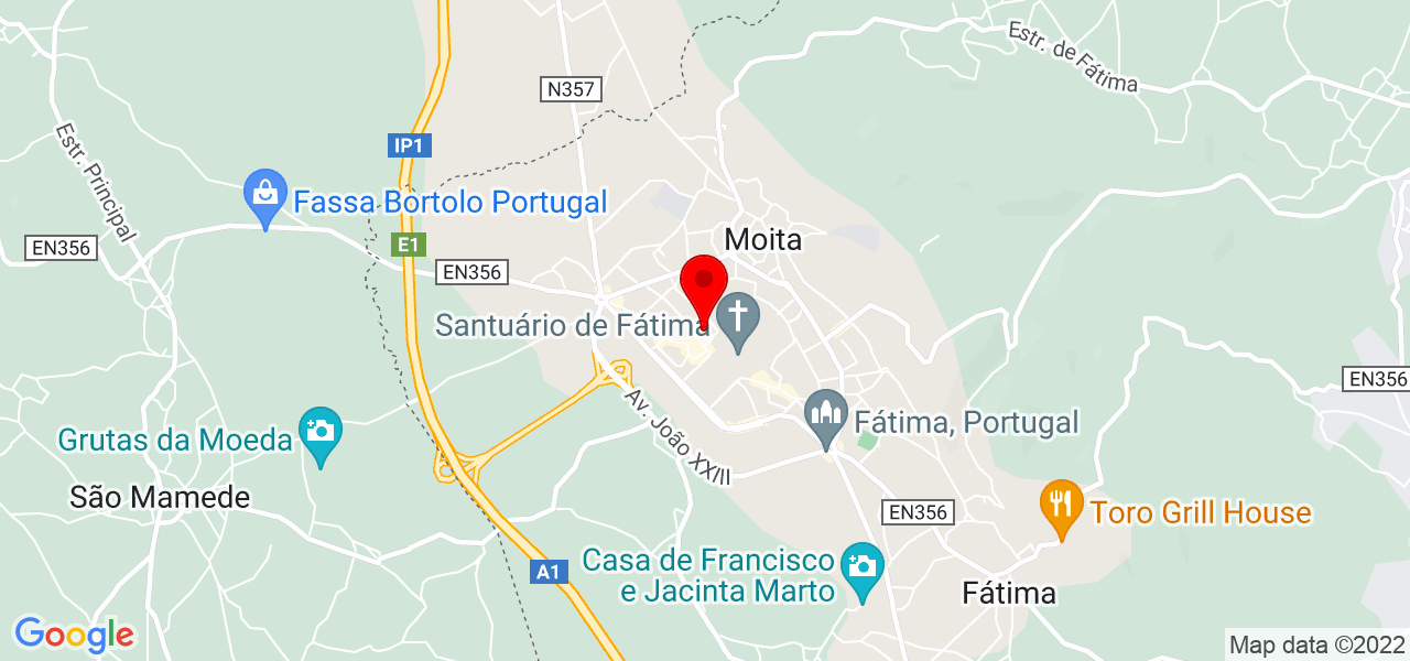 Andr&eacute;a M. Rivas - Santarém - Ourém - Mapa