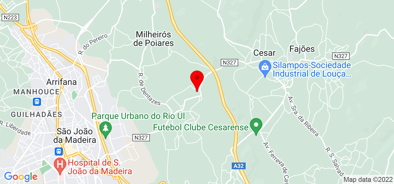 Carcelo - Stand de Carros Usados - Aveiro - Oliveira de Azeméis - Map