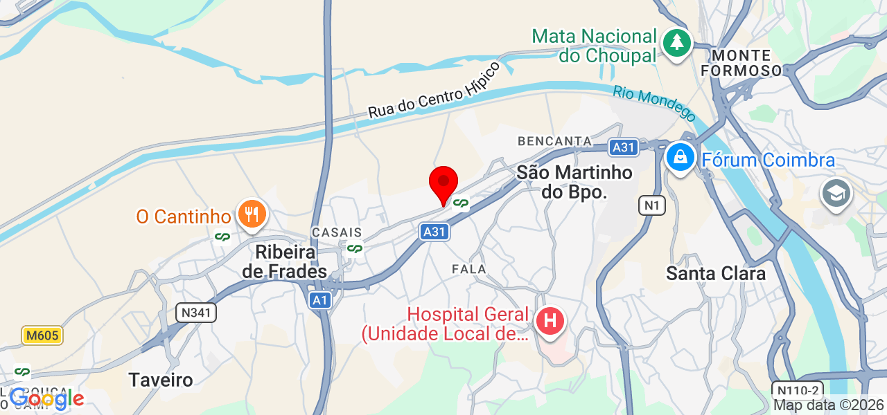 Eduarda Fernandes - Coimbra - Coimbra - Map