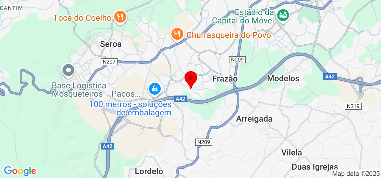 jose vitor faria - Porto - Paços de Ferreira - Map