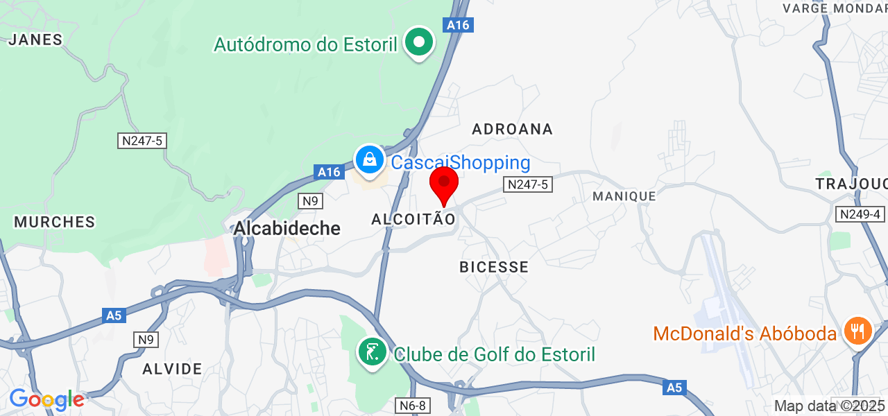 Mariana Montenegro - Lisboa - Cascais - Map
