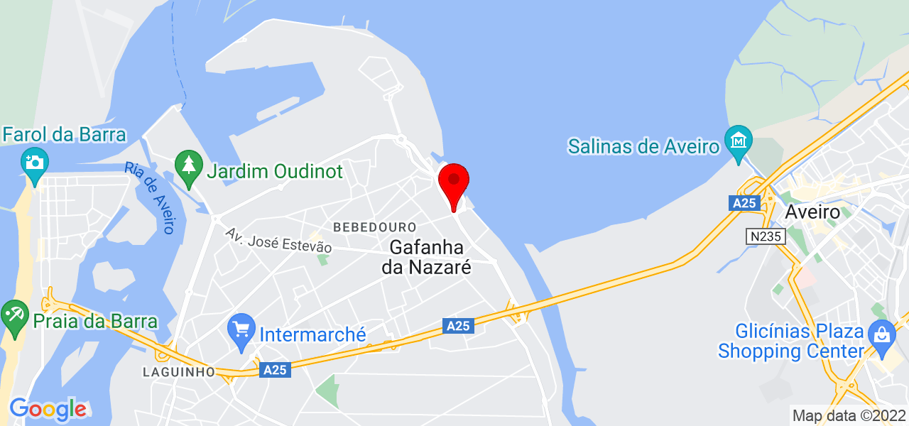 josecunha.pt - Aveiro - Ílhavo - Mapa