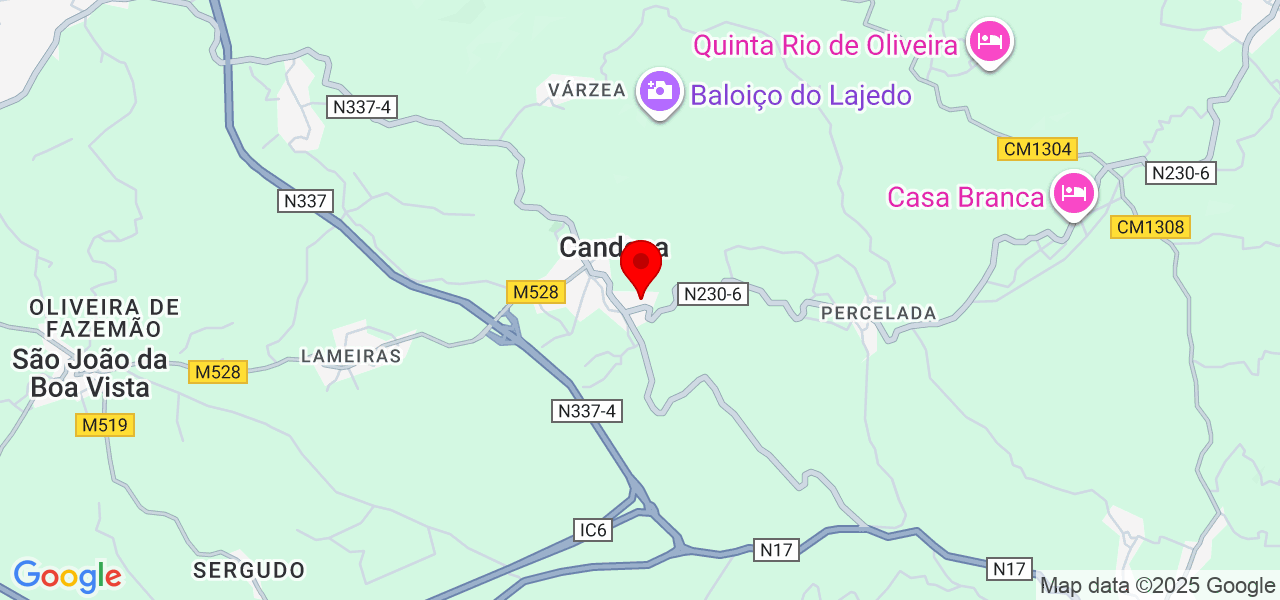 Assistente operacinal - Coimbra - Tábua - Mapa
