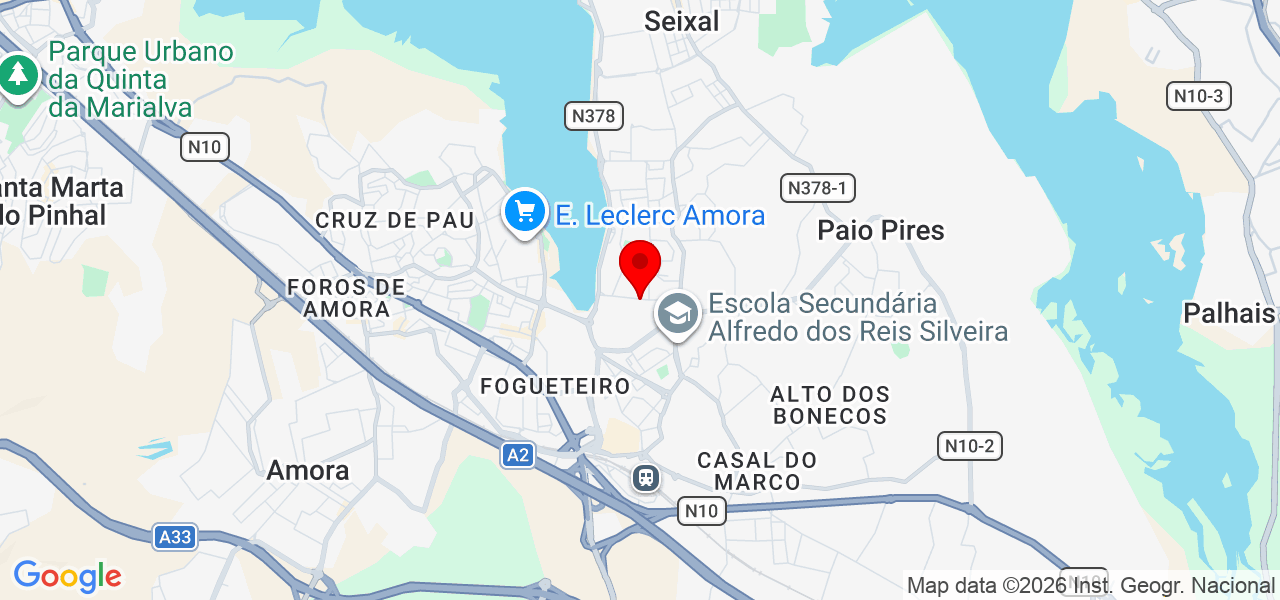 Fernando Lucas - Setúbal - Seixal - Mapa