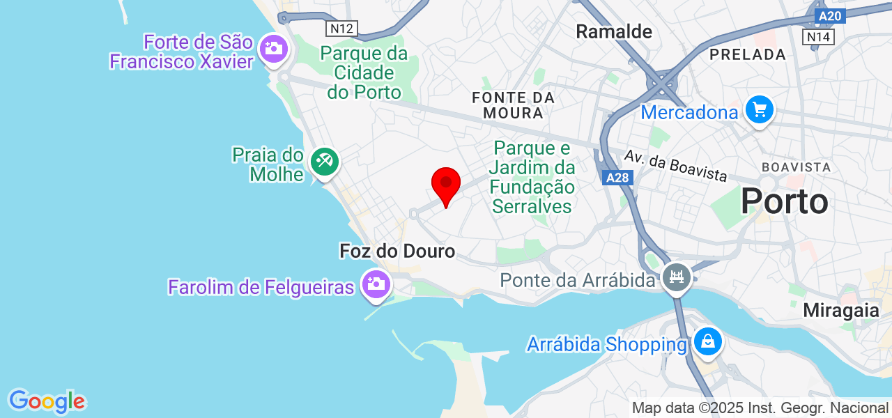 Constança Magalhães - Porto - Porto - Mapa