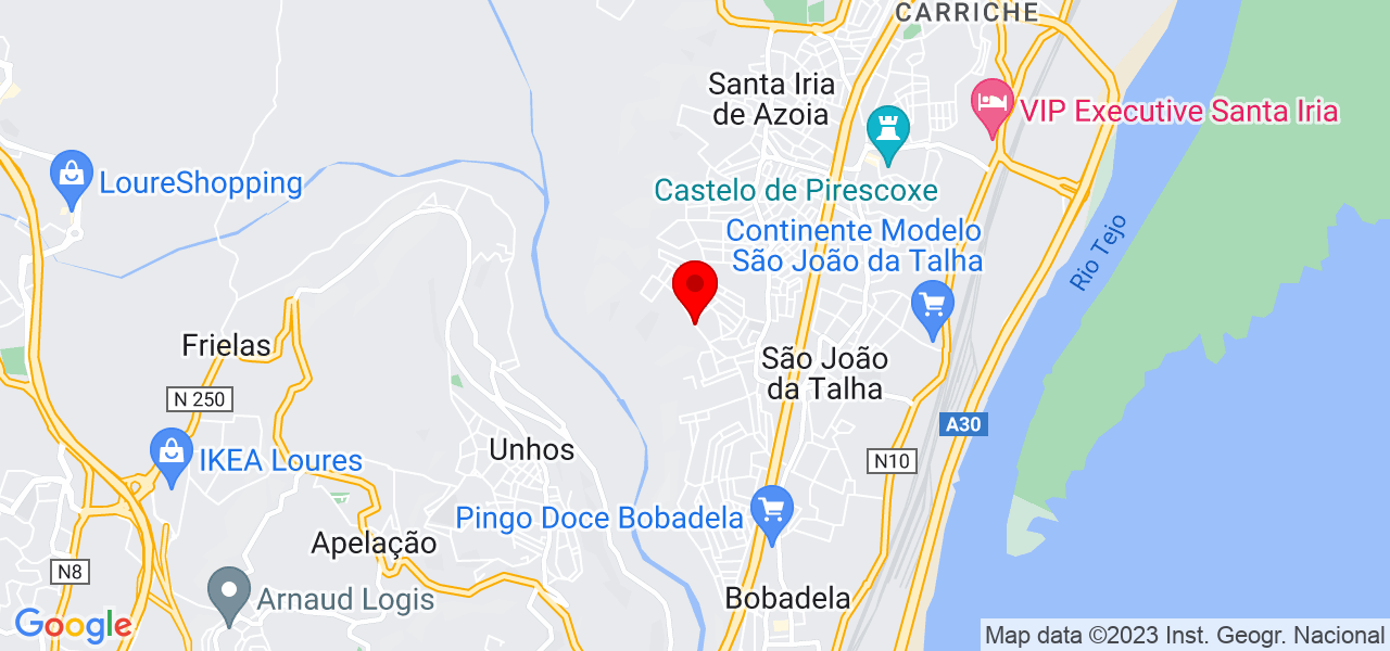 Elisabete vizinha - Lisboa - Loures - Mapa