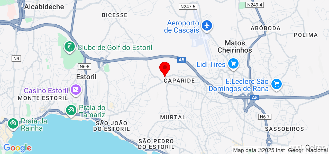 No meu colo as crianças são felizes - Lisboa - Cascais - Karte
