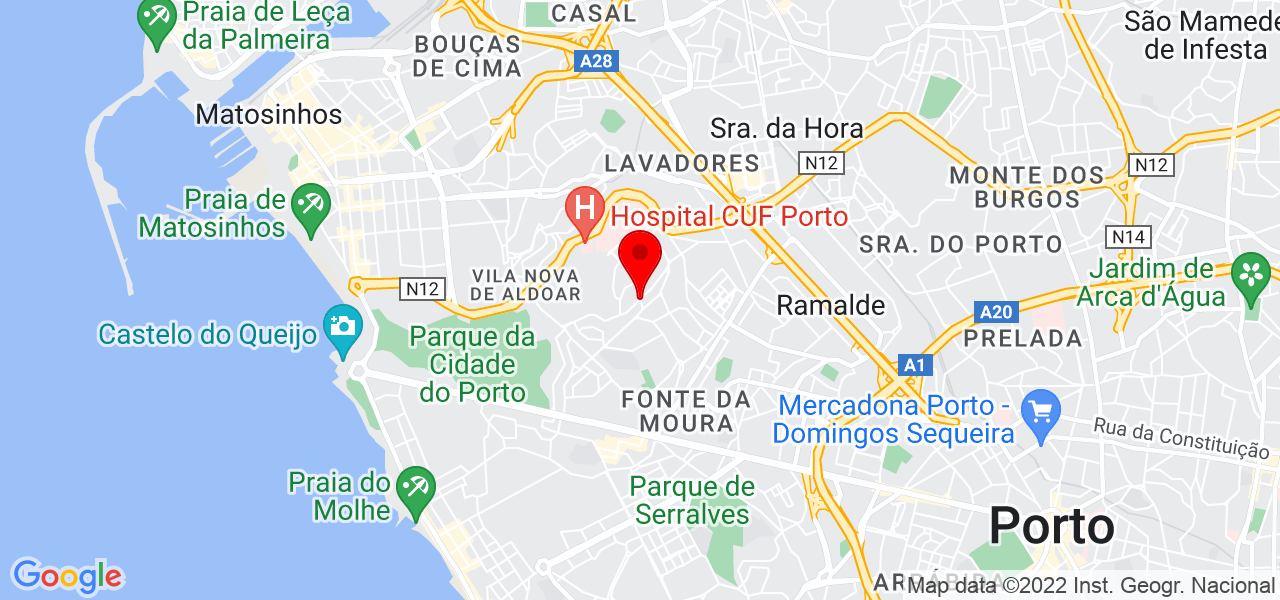 Fernanda Pereira - Porto - Porto - Mapa