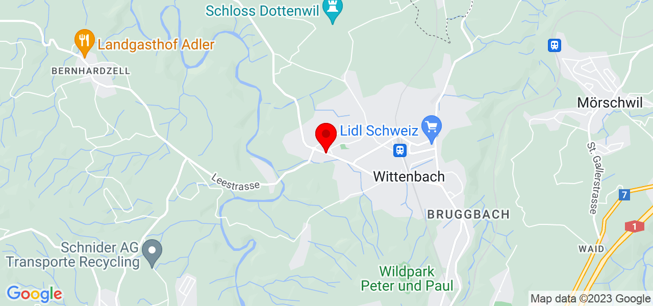 Privat - Sankt Gallen - Wittenbach - Karte