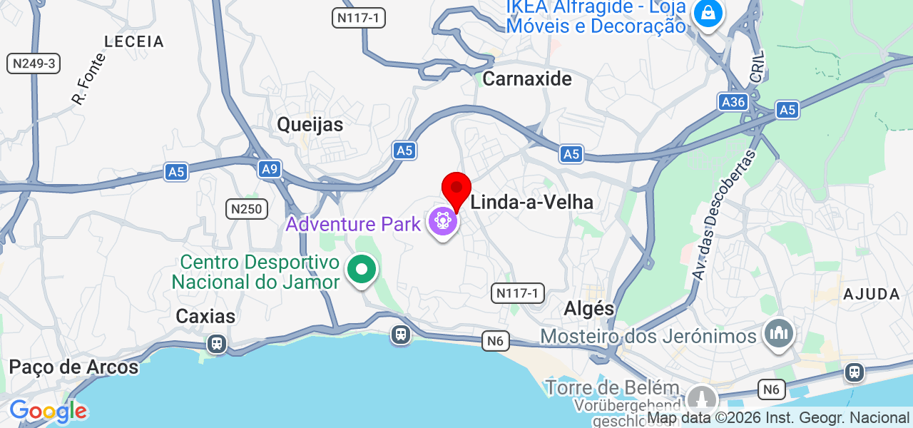 Guilherme - Lisboa - Oeiras - Mapa