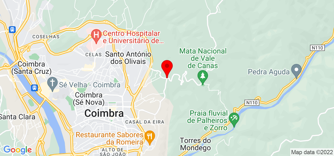Carlos Alberto frtees - Coimbra - Coimbra - Mapa