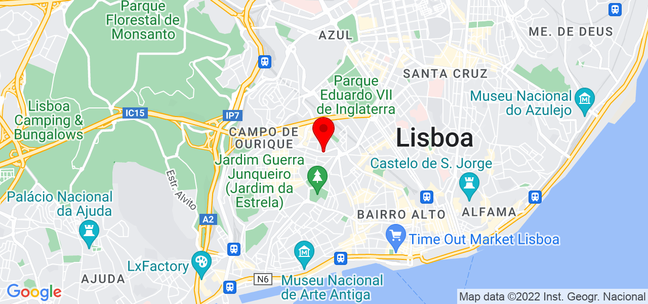 Bruna Lebre Scultori - Lisboa - Lisboa - Mapa