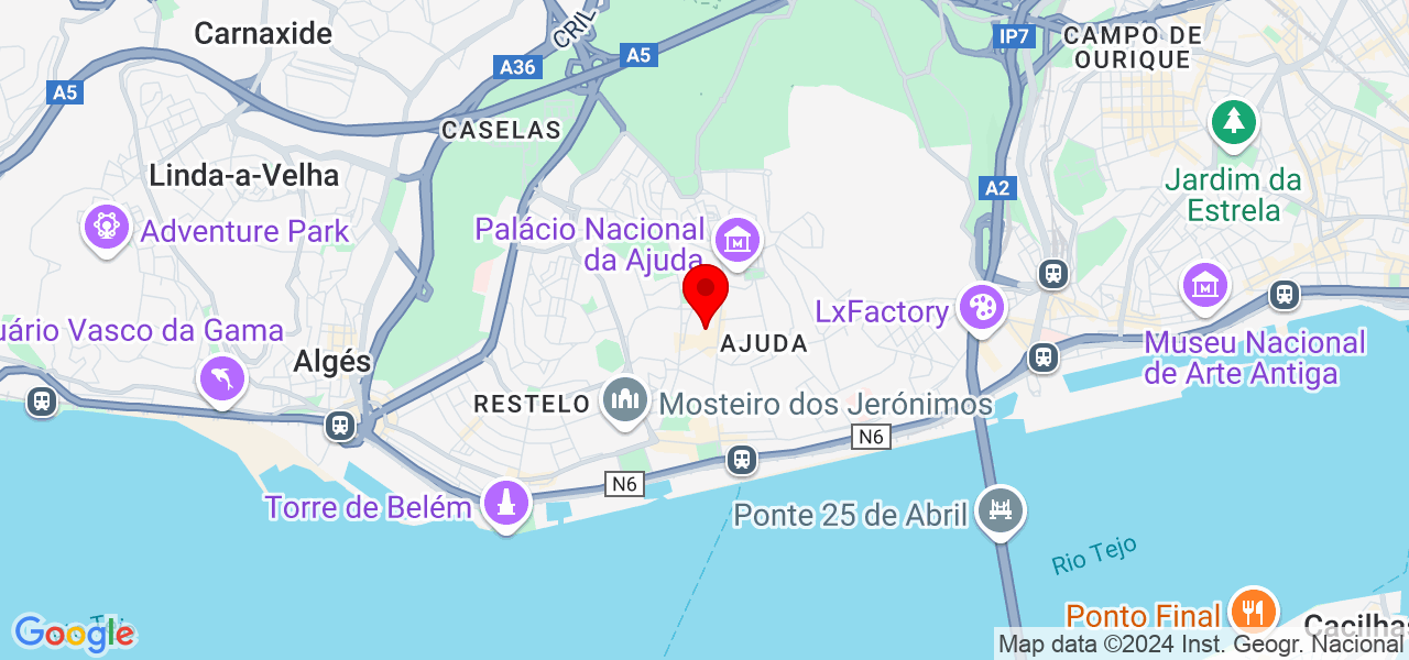 Carlina Freire - Lisboa - Lisboa - Map