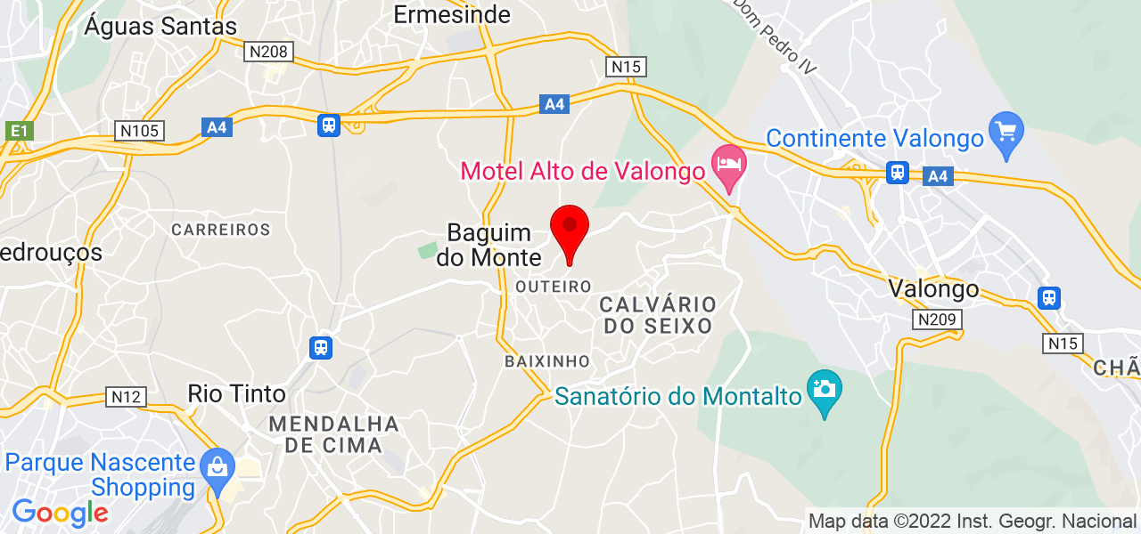 Solargás AVAC - Porto - Gondomar - Map