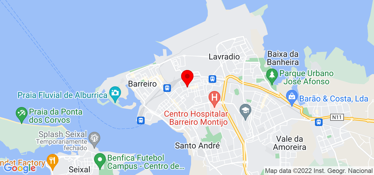 Cunha remodela&ccedil;&otilde;es e repara&ccedil;&otilde;es - Setúbal - Barreiro - Mapa