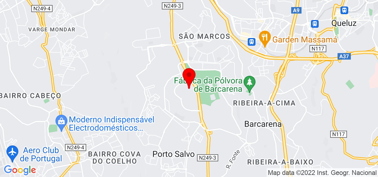Inodev - Lisboa - Oeiras - Map