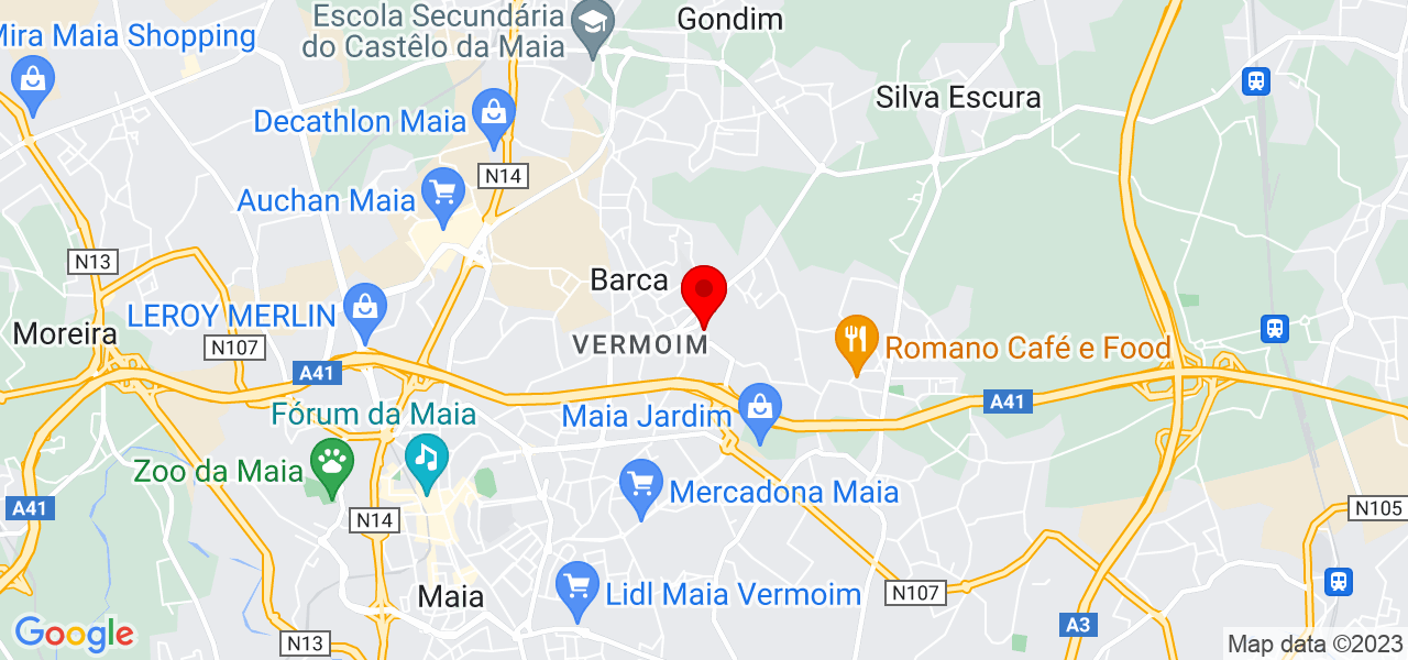 CTDI Service Center - Porto - Maia - Mapa
