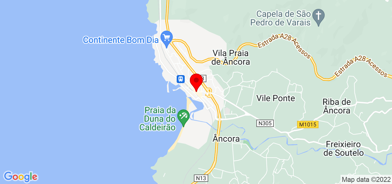 Bruno Lopes - Viana do Castelo - Caminha - Mapa