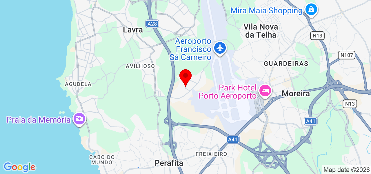 Eletricista e serralheiro - Porto - Maia - Mapa
