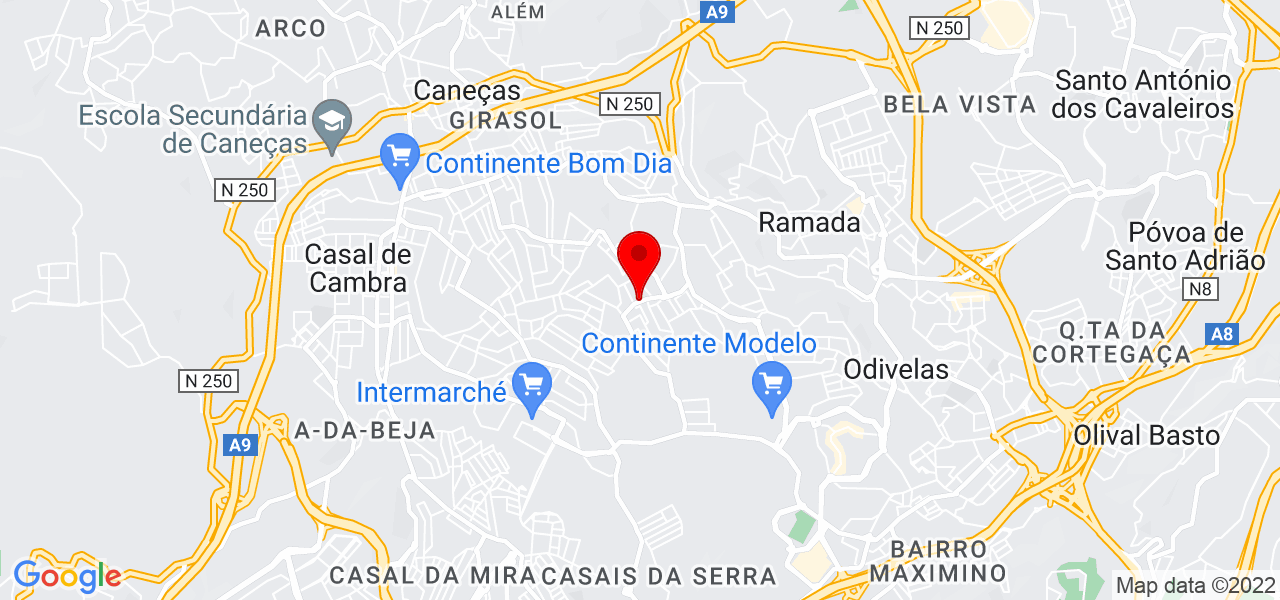 Engiexpoente-Engenharia e Constru&ccedil;&otilde;es Lda - Lisboa - Odivelas - Mapa