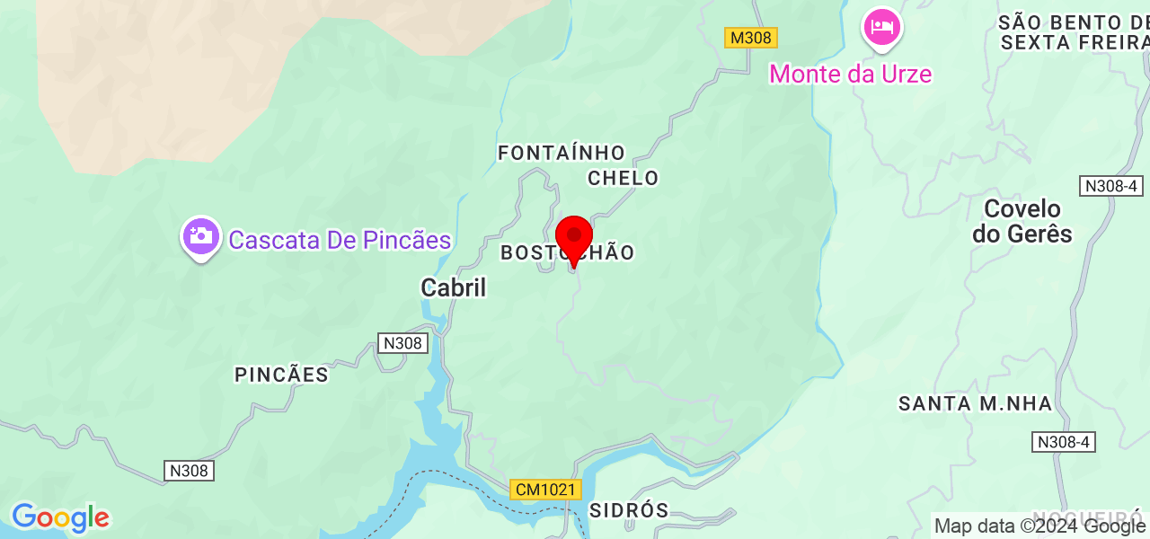 Leandro Pereira - Vila Real - Montalegre - Mapa