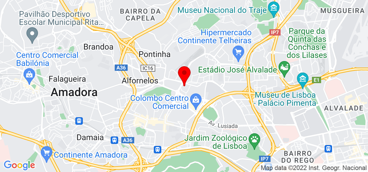 Matilde Marques de Oliveira - Lisboa - Lisboa - Mapa